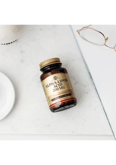 Alpha Lipoic Acid 200 Mg 50 Bitkisel Kapsül