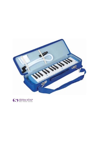 Melodika 32 Tuşlu Çantalı Mavi Ticon
