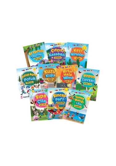Mini Masallar 5 Seti - 10 Kitap Takım - Nalan Aktaş Sönmez - Timaş Çocuk
