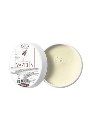 Akita Onarıcı ve Besleyici Vazelin Kakao 100 ML