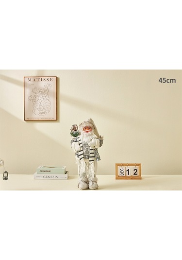 Noel Baba Xintean Fener Yılbaşı Süs Ev Dekorasyon 45cm