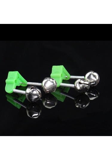 Fortunelane 10 Adet Işıklı Balıkçılık Zili Pil Yok - Mavi Işık, Dayanıklı Plastik Ve Metal Malzeme