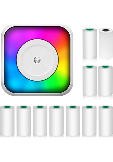 Os7351-5 Rgb Işıklı Çok İşlevli Taşınabilir Mini Termal Yazıcı