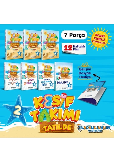 2.sınıf Keşif Takımı Tatilde Eğitim Seti