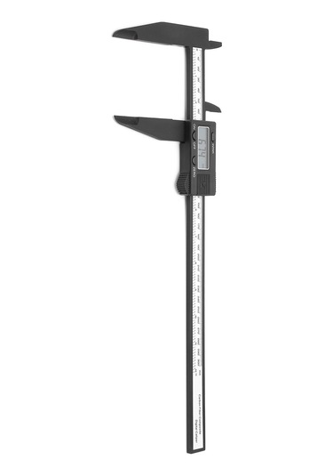 Tenfowee 0-300mm Uzun Pençeli Karbon Çelik Lcd Dijital Kaliper - Metrik/inç Dönüştürücü, Sıfırlama Tuşu, Hassas Ölçüm Aracı