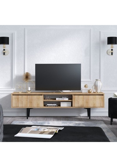 Decormet Artemis Tv Sehpası Safir Meşe Diğer