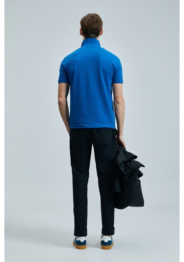 Lufian Erkek T Shirt 111040206s2 Açık Lacivert-saks Lacivert - Saks