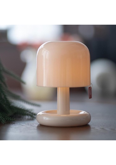 Suntek Yatak Başı Lambası Gün Batımı Işığı Gece Bebek Bej