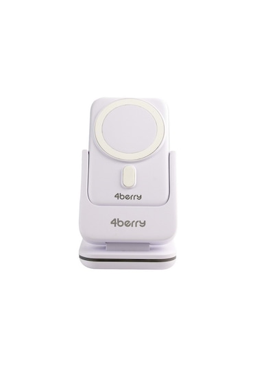 Bwlm01b Beyaz Powerbank & Stand 5-in-1, 10 000 Mah, 20 W Hızlı