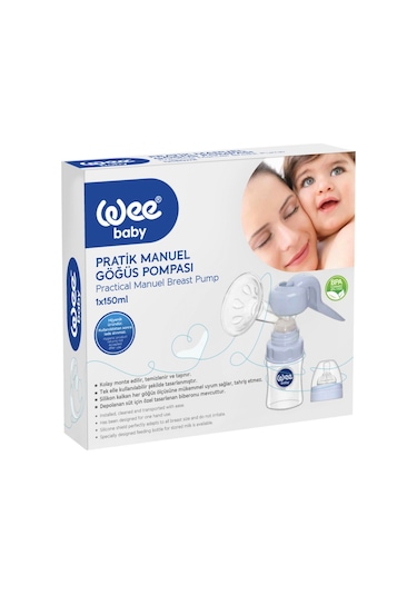 Wee Baby 752 Pratik Manuel Göğüs Pompası 150 Ml