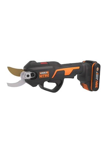 Worx WG330E 20V 2.0 Ah Li-İon Tek Akülü Profesyonel Kömürsüz Dal Budama Makası