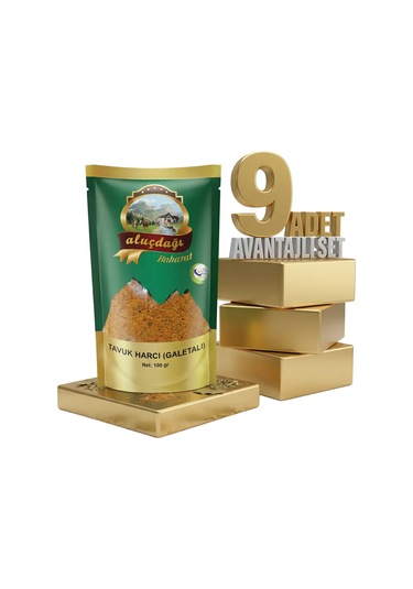 Aluçdağı Tavuk Harcı 9x100 Gr