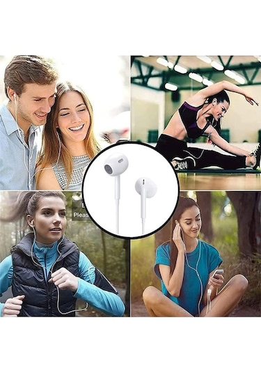 Willowhaven Lightning Uyumlu Kiboule Kablolu Kulaklık - Pop-up Bağlantı, Mikrofonlu, Kaliteli Ses, Spor/müzik Oynatımı Diğer