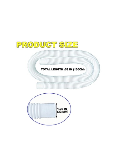 Havuz Hortumları, Intex Pompa Modeli 607, 637 İçin 6 Metal Kelepçe İle Birlikte