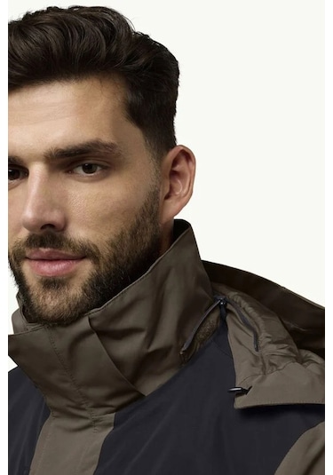 Jack Wolfskin Jasper 3ın1 Jkt M Kahverengi Erkek Ceket 000000000102073242