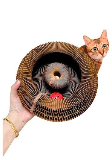 Akıllı Kedi Tırmalama Ve Oyun Yatağı