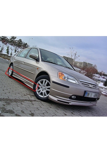 Honda Civic Vtec 2 Marşpiyel Sağ Sol Takım Fiberglass Boyasız