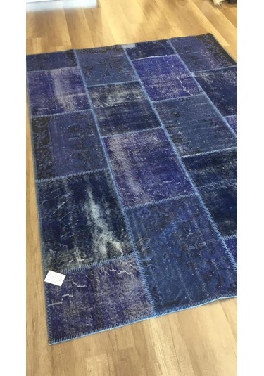 Hoom Rugs Patchwork 112 Mazzeline Blue El Dokuma Kilim