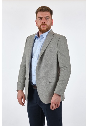 Tom Becker Açık Gri Erkek Ceket Sc15038031 001
