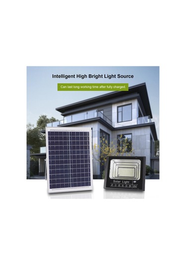 Monyee 40w Güneş Enerjili Projeksiyon Lambası - Işık Kontrolü, Uzaktan Kumanda, Zamanlayıcı Ve Parlaklık Regülasyonu - 170 Led Işık Demeti - Ip67 Su Geçirmez Diğer