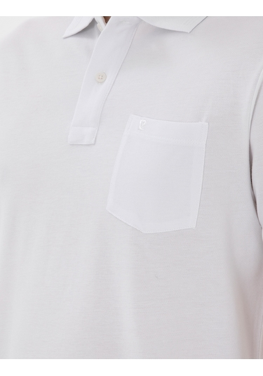 Pierre Cardin Erkek Beyaz Tişört Basic 50302538-vr013 Beyaz