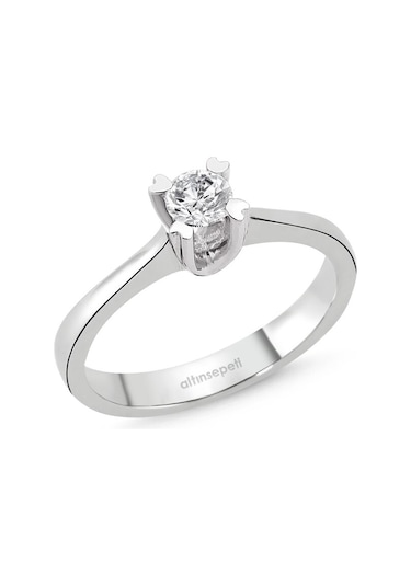 Pırlanta Tektaş Yüzük 0,45 Ct As4Pyz Altınsepeti