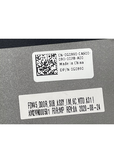 Dell 01c5dh, Latitude 7410 E7410 Gümüş Alt Kasa/kapak Bottom Case