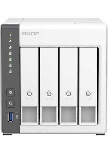 Qnap TS-433-4G Arm Qc 4 GB 4 Diskli Nas Server Disksiz