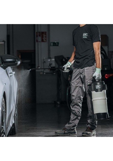 Ik Multı Pro 12+ Plus Hava Kompresör Bağlantılı Kimyasal Ve Asit Dayanımlı Basınçlı Pompa 10 Litre