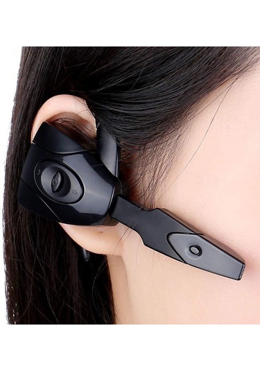 Vaorlo Bluetooth 5.0 Büyük Kapasiteli Kulaklık Tek İş Kulaklık Kulak Kancası Hd Mikrofon Ile Rahat Giyim Kulaklık