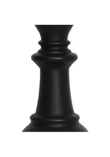 Bahçe Satrancı Taşları Küçük Şah Boyu: 45 Cm Beyaz