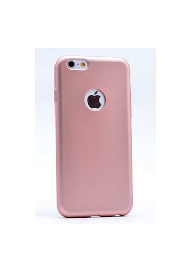 Noktaks - Apple Uyumlu iPhone 6 Plus / 6s Plus - Kılıf Mat Renkli Esnek Premier Silikon Kapak - Siyah
