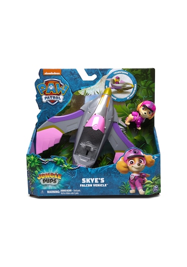 Paw Patrol Skye's Falcon Vehicle Jungle Pups