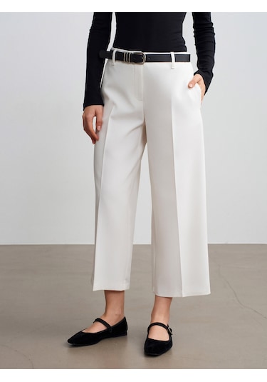Dilvin 72640 Düz Paça Pantolon-açık Taş Açık Taş