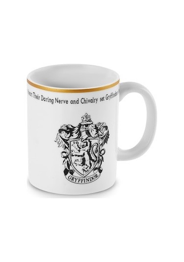 Karaca Harry Potter Gryffindor Kupa 350 Ml Beyaz