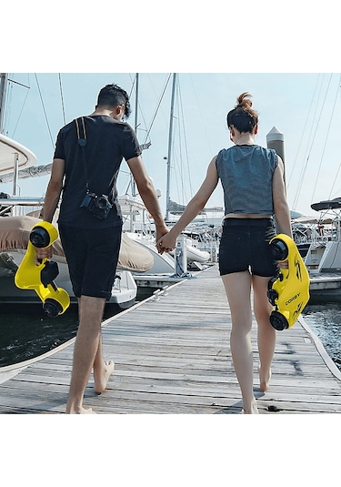 Corby M1 Elektrikli Deniz Scooter Sarı