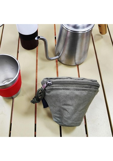 Suntek Filtresi Kağıt Çantası, Filtresi Tutacağı, Dış Yeşil