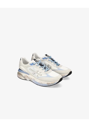 Premiata Sneakers Moerun 7299 Beyaz - Mavi