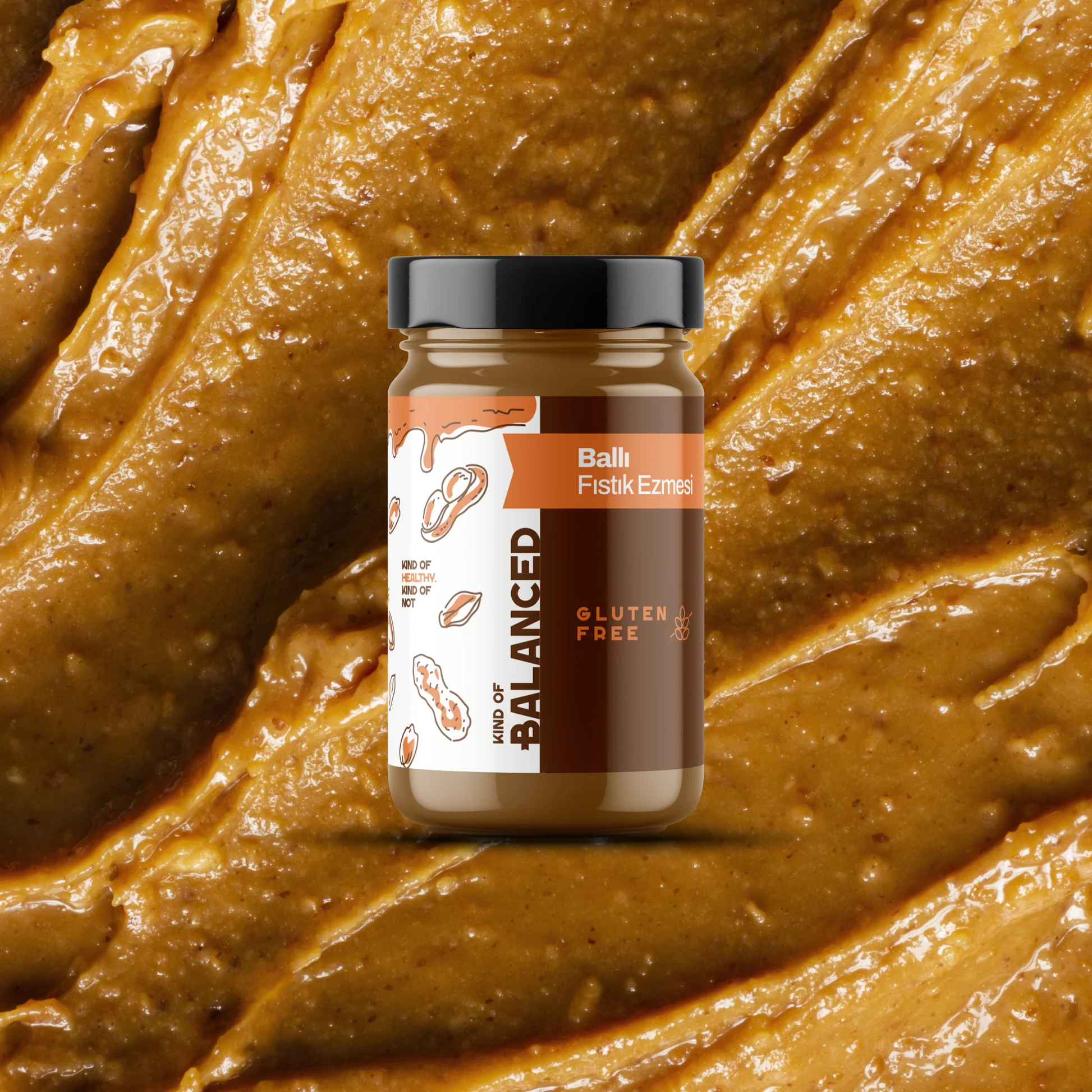 Ballı Fıstık Ezmesi 300 Gr