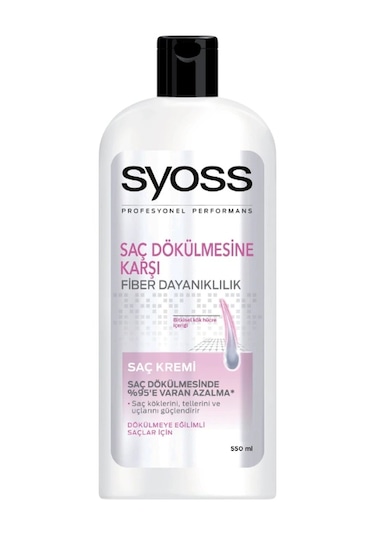 Syoss Saç Dökülmesine Karşı Etkili Saç Bakım Kremi 550 ML