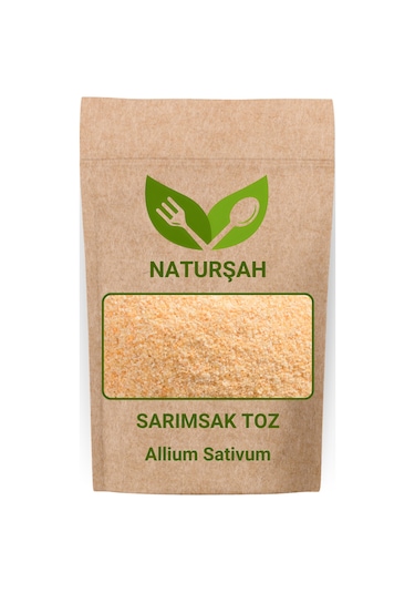Naturşah Sarımsak Toz Öğütülmüş Allium Sativum 500 G
