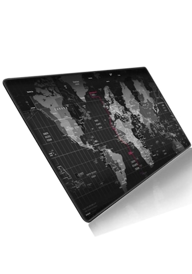 Dünya Desenli 80x30 Cm Mouse Pad Xl Gaming Mousepad