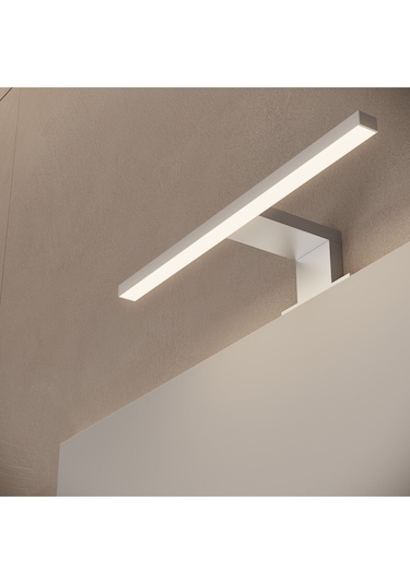 Mia 75024 Banyo Dolabı Seti, Çekmeceli, 80 Cm, Parlak Beyaz