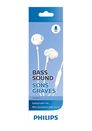 Philips TAUE101WT Mikrofonlu Kulak İçi Kulaklık
