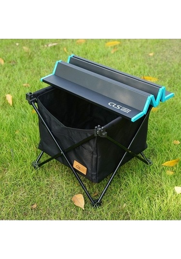 Bloomnest Yürüyüş Piknik Masası, Alüminyum Katlanır, Çantalı, Kamp İçin Etkinlikler, Uw Siyah Piknik Teknolojisi Siyah