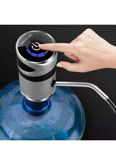 Otomatik Elektrikli Su Pompası Dağıtıcısı Galon Şişe İçme Anahtarı Usb Şarjlı İçme Suyu Pompası Ev Ofis İçin Diğer