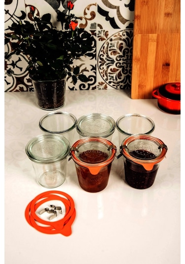 Weck 290 Ml Mold Uzun Kavanoz Set 6 Adet 900