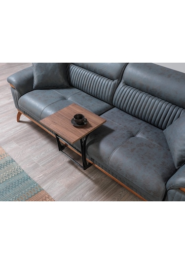 Madrid Koltuk Takımı 3+3+1 Antrasit