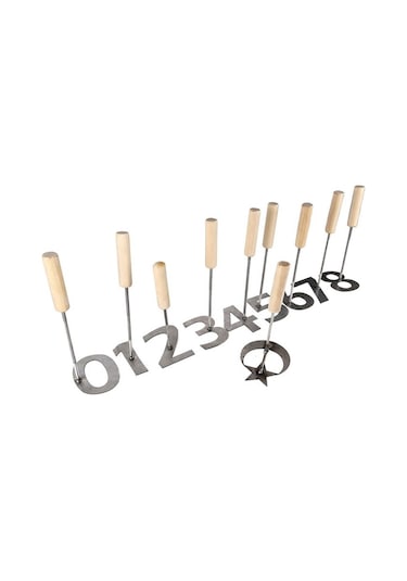 Hayvan Numara İşaretleme Soğuk Damga Seti - 11 Cm-büyükbaş