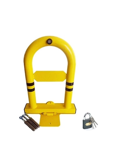 Kilitli Yatar Park Bariyeri Katlanır Bariyer Kişisel Otopark Direği Demiri